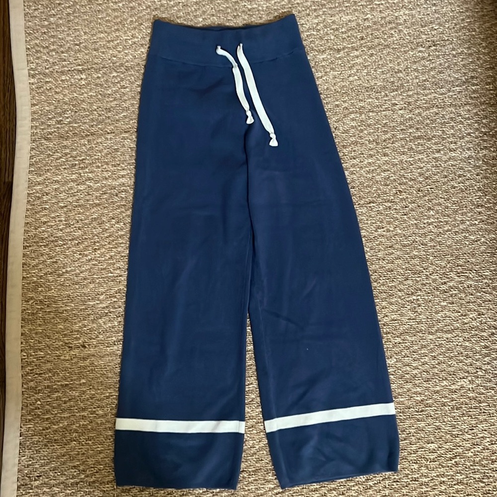mer sea blue drawstring pants